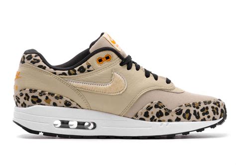 nike air max 1 leopard bestellen|Nike shoes with leopard swoosh.